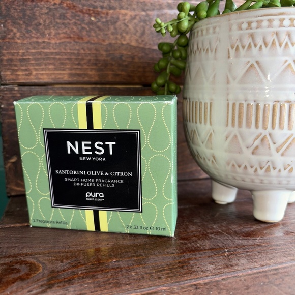 Pura Nest Santorini Olive & Citron Diffuser 2 Refills - Picture 1 of 4
